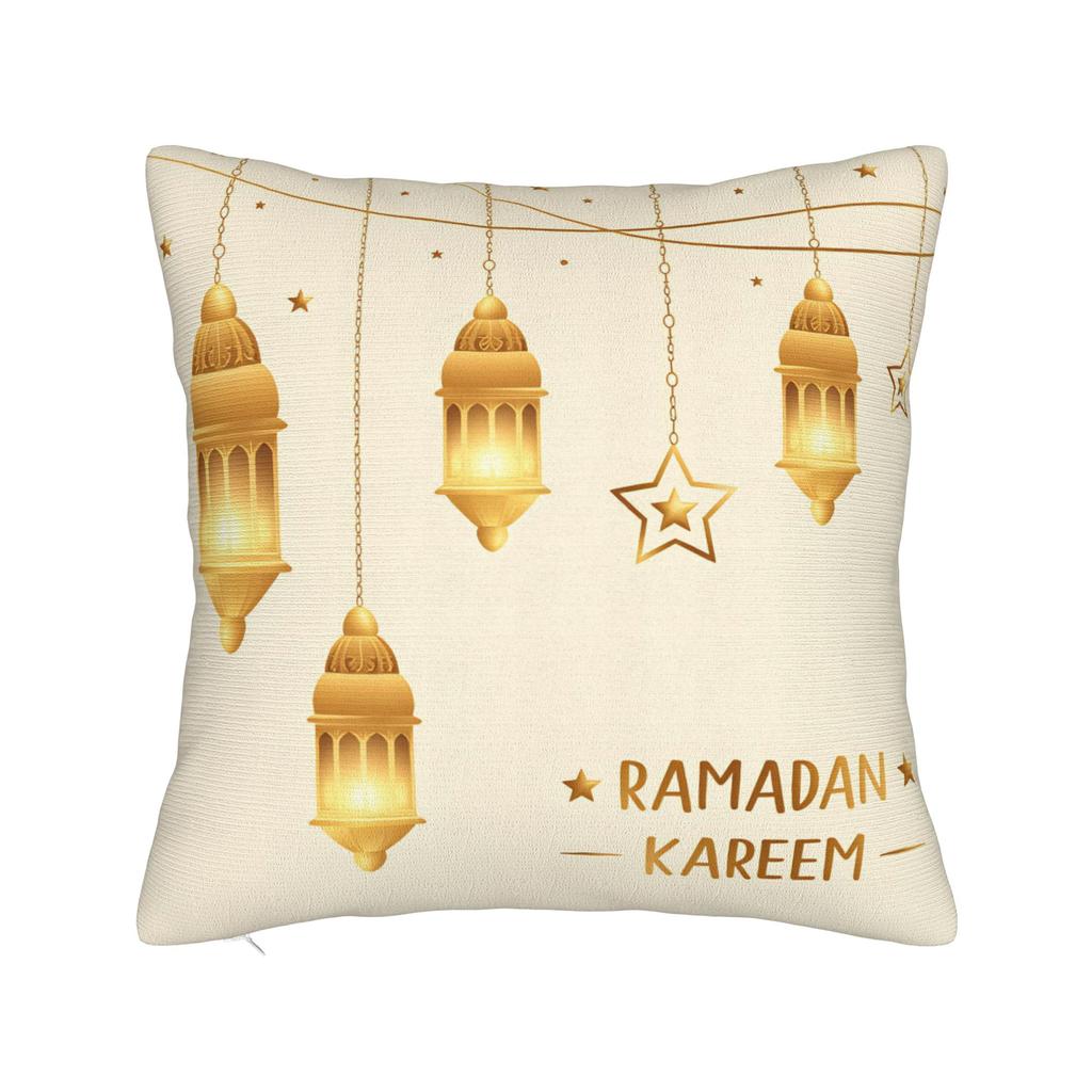 Ramadan Lantern Pillow Cover Fashion Pillow Case For Sofa Car Home Decor Soft Cushion Cover Gift