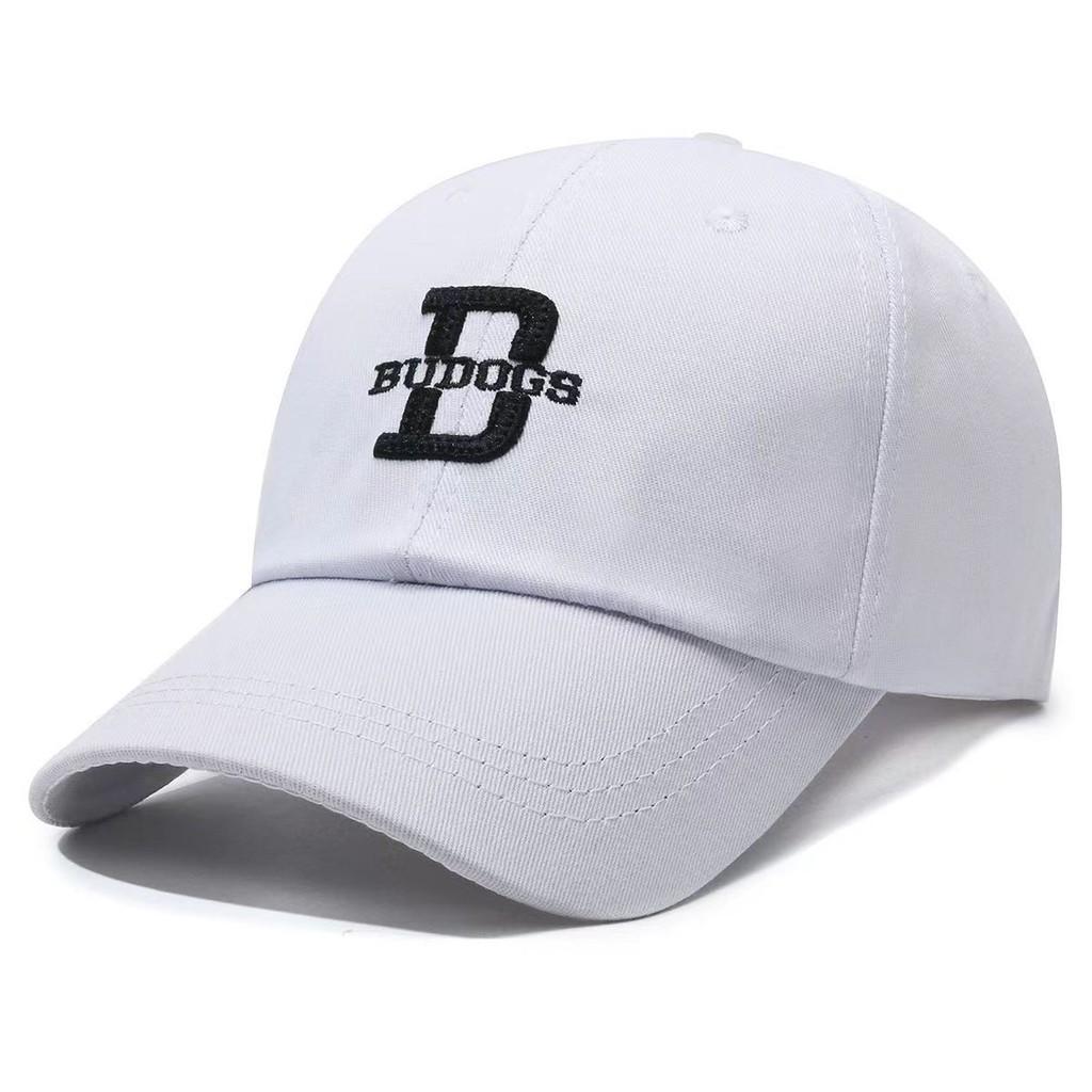 Embroidery Letters D Peaked Cap Outdoor Breathable Men Women Sun Small Show