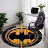 1 Peça Tapete Redondo de Escritório Batman, Para Sob Cadeiras de Escritório Quarto Sala de Estar Decoração de Casa, Decoração de Quarto, Disponível em Vários Tamanhos