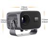 V100 Ultra HD Android Smart Portable Manual Focus Projector
