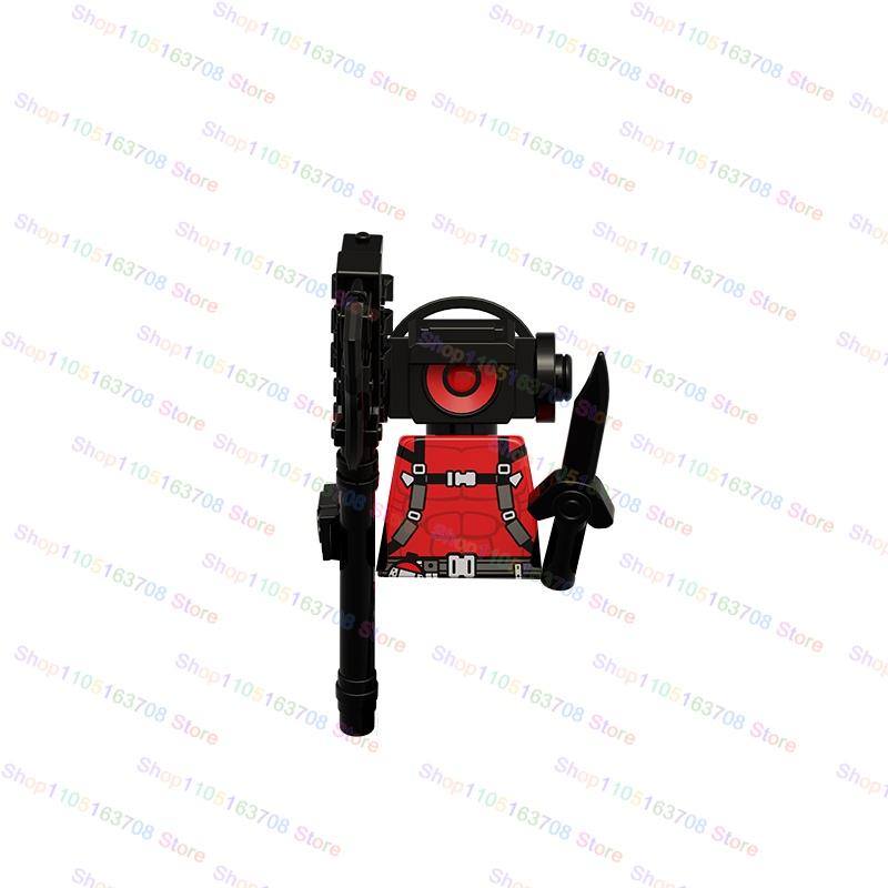 High-Quality Moc High-Quality Skibidi High-Quality Toilet High-Quality Man High-Quality Anime High-Quality Cartoon Construction Pieces Small