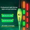 Smart Led Fishing Float Highly Sensitive Remind Buoy Gravity Sensor Glowing Electric Night Fishing Strobe Long Tail
