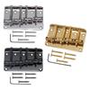 80mm Electric Box Guitar Plate Instrument Accessories Metal Bass Bridge for Guitar Bass Guitar Repair Tool Parts Ukulele