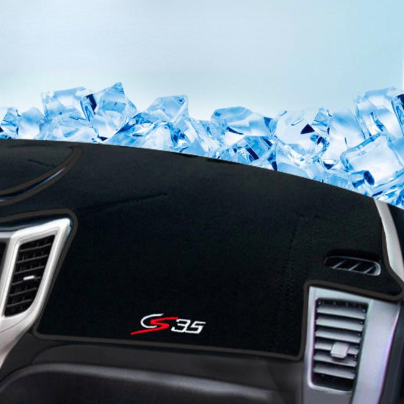 For Changan CS35 2012-2016 Car Dashboard Avoid Light Pad Instrument Platform Desk Cover Mat Carpets Decoration