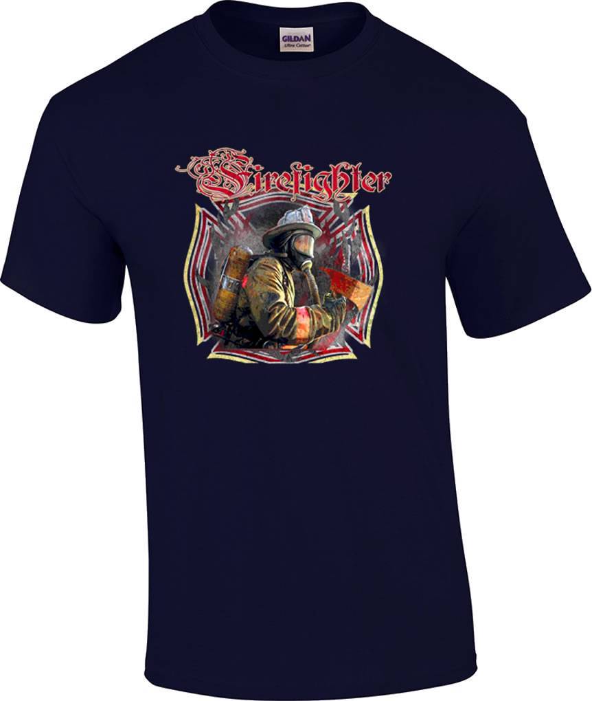 Firefighter Fireman Fire Rescue Occupation T-Shirt XXXXL