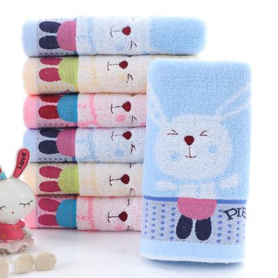 Babyhandtuch Cartoon Hasengesicht Badetücher Waschlappen Weiche Baumwolle Kinder Badezimmer Abwischen Hand Handtuch für Kinder Erwachsene 50x25cm