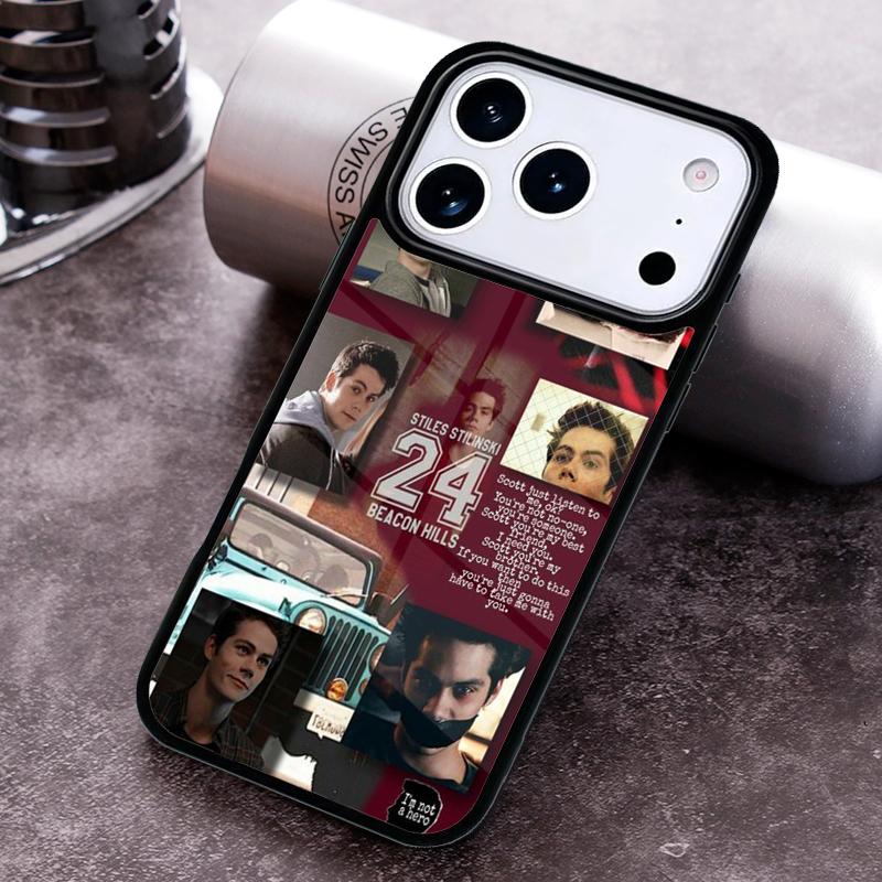 Dylan O'Brien Teen Wolf Soft Phone Case For iPhone 17 16 15 14 13 12 11 Pro Max Plus 17Air Soft Silicone Cover