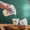 Prosperous Fish Ice Jade Porcelain Gongfu Tea Set