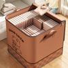 Non-woven Fabric Clothes Quilt Storage Bag Large Capacity Dust-proof Luggage Moving Bag Moisture-proof Bear Pattern