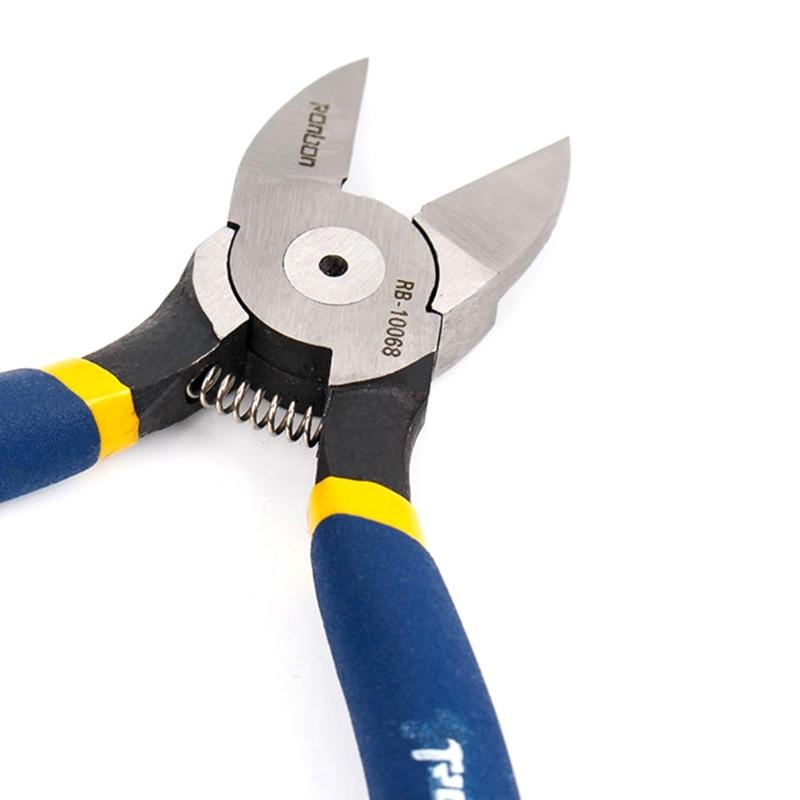 Diagonal Cutting Pliers DIY Wire Cutters Electricians Repair Hand Tool HRC58±2 Hardness Wire Cutters Electronics Plier