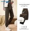 Jeanswest Women's Fleece-Lined Casual Jogger Pants