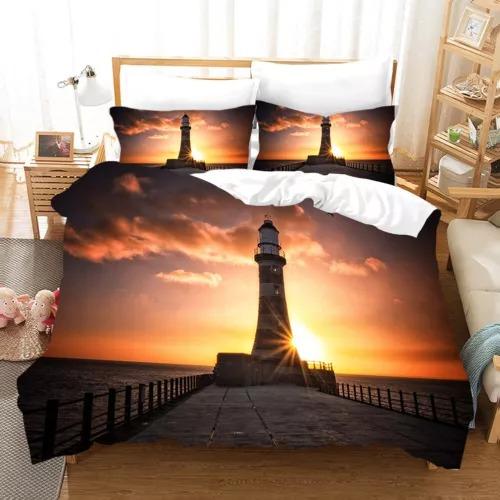 Comforter Lighthouse Bedding Decoration Gift First Choice Suitable For Children Boys Girls And Adults Soft Warm And Breathable