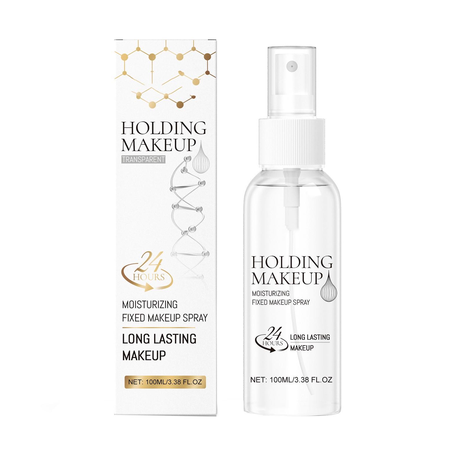 

Спрей для фиксации макияжа, натуральный и легкий, прозрачный, увлажняющий и освежающий, 100 мл One Size