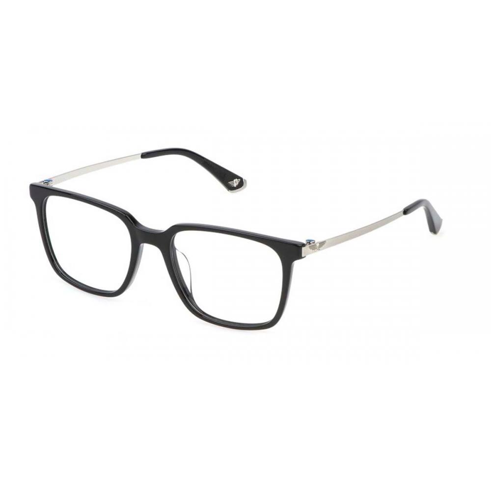 Police Vplp15 Tailwind Pro 2 0700 Men Eyeglasses Shiny Black/55-19-145