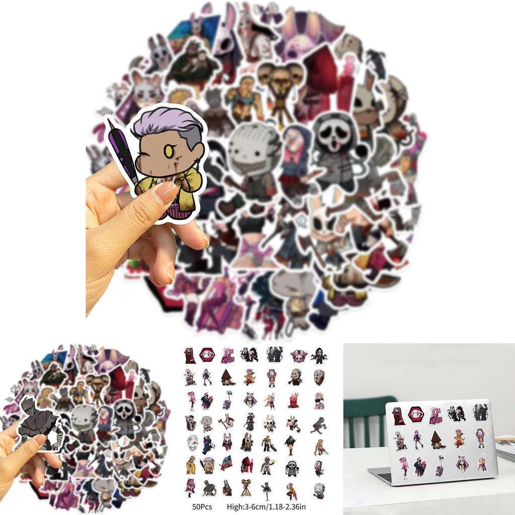 50diy Cute Style Waterproof Stickers For Guitar Notebook Luggage Diy Printing Wholesale