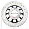 Rotor de disque de frein de moto 220MM-58MM 3 trous compatible avec les pièces de rechange ATV Électrique