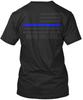 Back The Blue - T Shirt Made In the USA Size S To 5XL