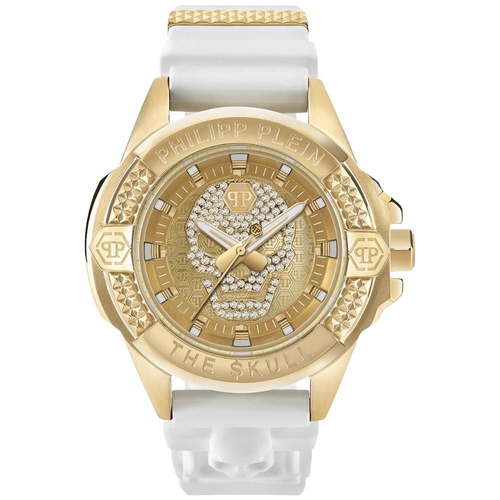 Philipp Plein Men's Gold Pwaaa1221 The Skull Watch