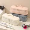Doppellagige Aufbewahrungstasche aus Nylon für Haartrockner mit Trennwänden zur optimalen Organisation im Badezimmer