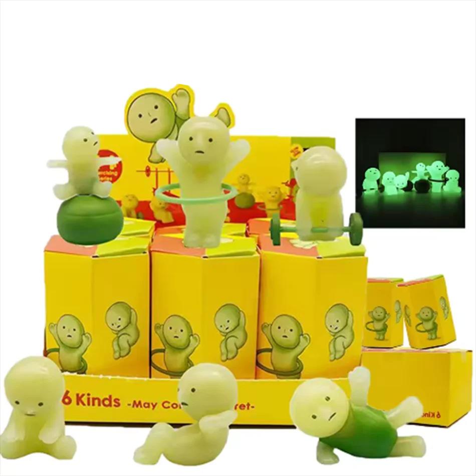 Work Series Blind Box Luminous Toy Mystery Box Room and Car Collection Decoration Kids Surprise High Quality Gift