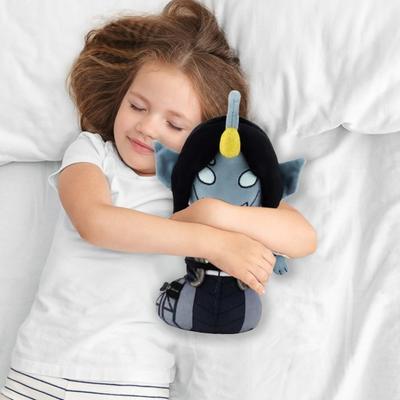 25CM Peluş Oyuncak Yumuşak Karikatür Peluş Oyuncak Oyun Aksesuarları için Sevimli Arkadaş Anlamlı Gözler ve Yaramaz Gülümseme ile Erkek Kızlar için İdeal Hediye