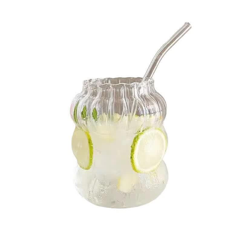 Shangqi Chubby Caterpillar Borosilicate Glass Tumbler