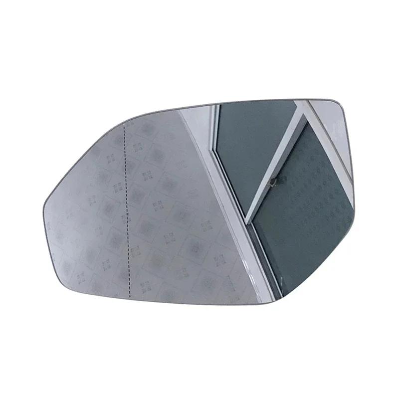 Auto Left Right Heated Blind Spot Warning Rear Mirror Glass Frame Mirror Cover Turn Signal Light For VW Teramont 2017 2018
