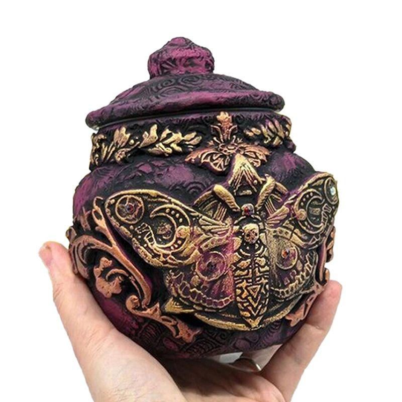 

M-Modern-Retro Decorative Bottles, Retro Decorative Ornaments, Celestial Decor Moon,Apothecary Jar Potion Bottle