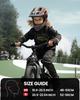 Unisex Kids Sports Helmet Full Face Detachable Chin Guard Washable Liner Adjustable Dial CE Riding Helmet
