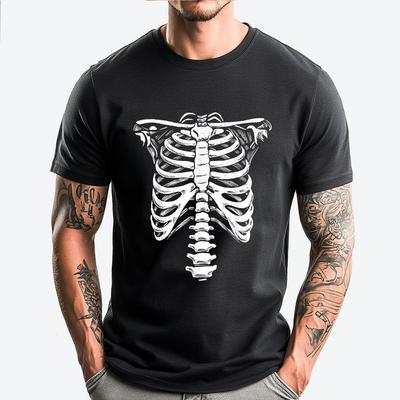 Skeleton Heart Rib Cage For And Skull Mens Designer Clothes Adult Streetwear Harajuku