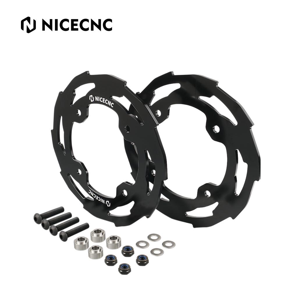 NICECNC For YFZ 450R ATV Chain Sprocket Guard Cover Protection For Yamaha YFZ450R 2009-2023 061-T6 Billet Aluminum CNC Machined