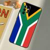 South Africa Flag For Samsung Galaxy A22 A52 A32 A54 A14 A16 A26 A36 A56 A55 A35 A05 A06 A15 A53 A33 A13 Case