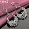 925 Sterling Silver Wedding Jewelry Fashion Pendant Earrings