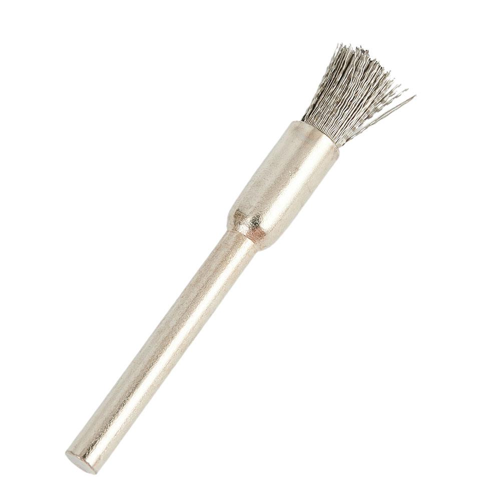 9Pcs Set Wire Wheel Cup Brush Set Drill Polishing Dremels Tools 3mm Shank For Power Die Grinder Rotary Electric Abrasive Tools