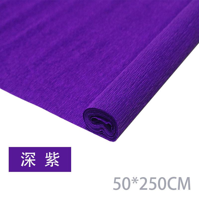 Color Handmade Crepe Paper Diy Paper Flower Material Gift Paper Roll Edge Paper Kindergarten Handmade Flower Origami