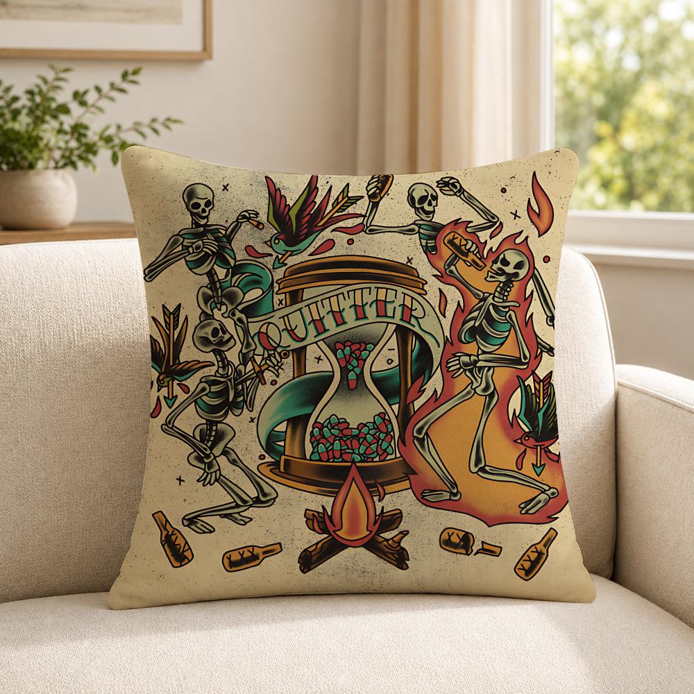 Singer CCameron WWhitcomb Cushion Cover Soft Short Plush SkinFriendly Cushion Case for MultiScene Use