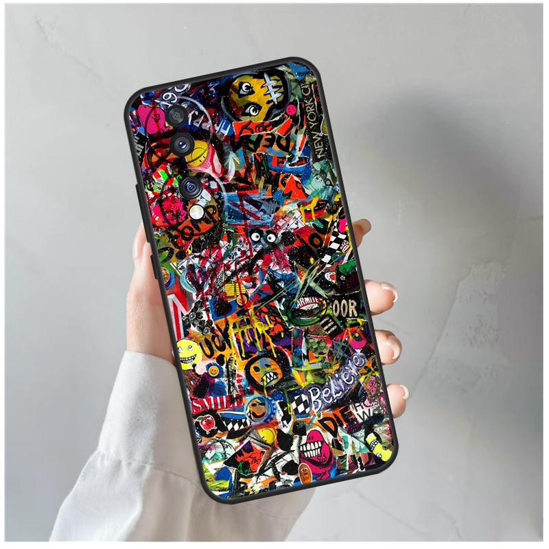 Graffiti For Huawei Honor Magic 5 Pro 50 70 X8 X8a X9a P Smart Z Nova 5T P60 P20 P40 P30 Lite Case
