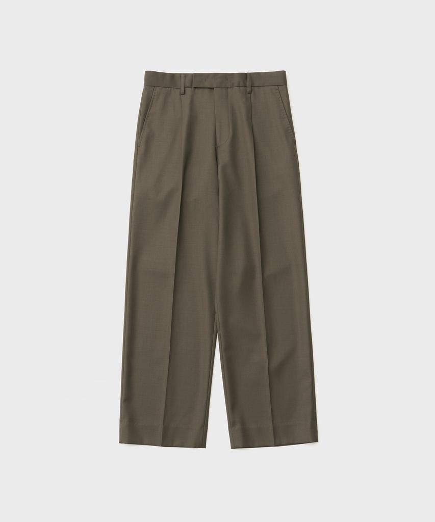 ANOTHER OFFICE Legacy Wool Trouser (Dark Mink)