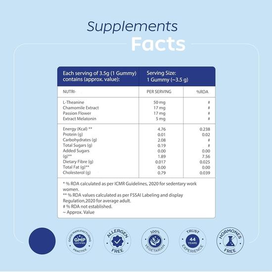 Arth Sleep Gummies with Melatonin & Fatigue Support Gummies with Ferrous Ascorbate Iron & L-Theanine | 30 Day & Night Wellness Pack