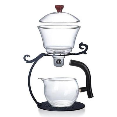 Creative Japanese Automatic Semi-automatic Glass Teapot Magnetic Suction Brewing Teapot