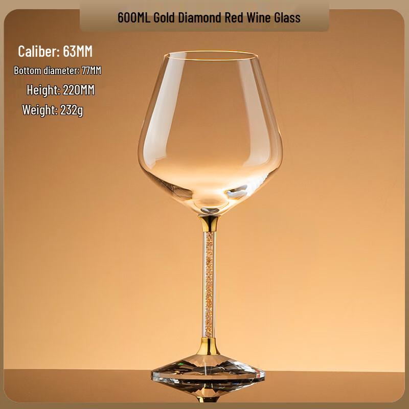 Yipan Premium Glass Wine & Champagne Glasses Set (Pack of 5)