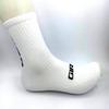 Unisex Outdoor Sports High Tube Cycling, Basketball, Running, and Hiking Socks - Breathable and Sweat-Absorbent.