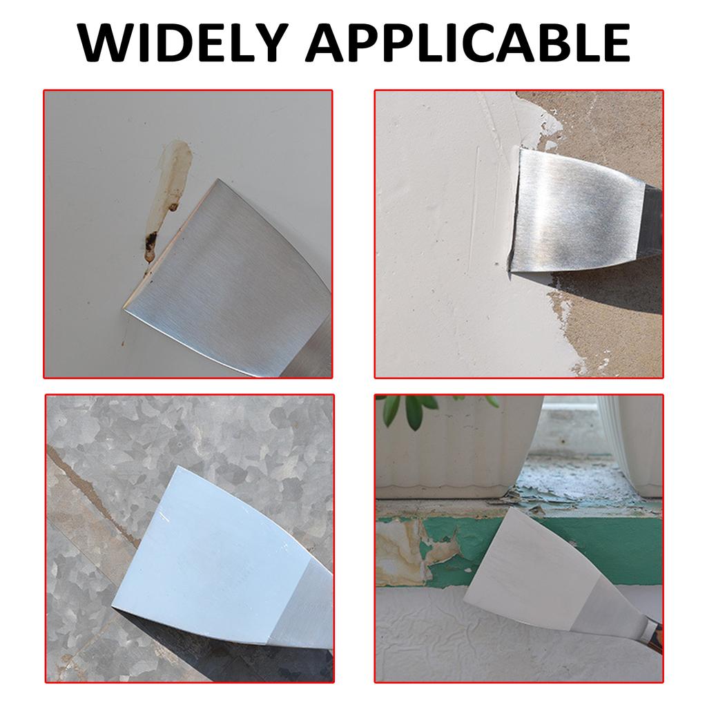 PENGGONG 4 PCS Putty Knife Scraper Stainless Steel Spackle Knife Set (1234in) Paint Scraper Tool