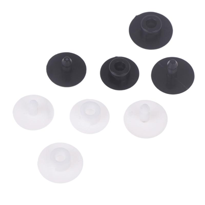 100Pcs/Set Round Buckle Plastic Button Set Garden Shoe Back Buckle Plastic Universal Beach Repair For Boys And Girls