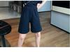 2026 Women's Summer Korean Style Casual Wide-Leg Shorts Two-Piece Set - Fashionable Street Style Slimming Outfit
