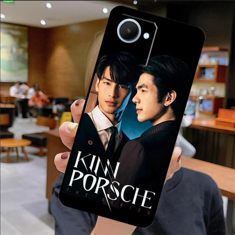 KinnPorsche The Series Case For Realme C75 C67 C61 C55 C53 C51 C21Y C25S 10 11 12 13 14 Pro Plus GT 6T 6 5 GT7 Pro