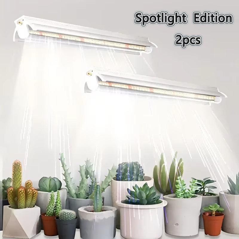 

2/4pcs T5 plant lamp tube-full-spectrum succulent plant light supplement lamp-with spotlight-EU Plug