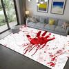 Halloween Decoration 3D Carpet Terror Atmosphere Blood Decor Rug Living Room Bedroom Door Mats Halloween Party Large Floor Mat