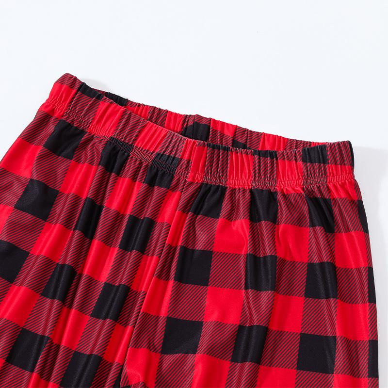 Europe & America Christmas Atmosphere Long Sleeve Pajama Set for Couples