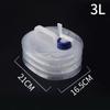 10L Portable Folding Water Bucket
